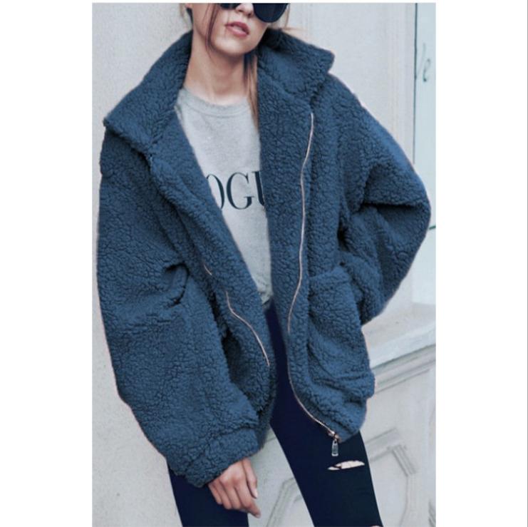 shaggy bomber jacket