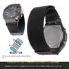 Per Casio Farm Oak GA2100 GM2100 GA2110 Cinturino modificato in metallo per orologio GST-B200 Rete milanese Acciaio inossidabile Cinturino Braccialetto a catena
