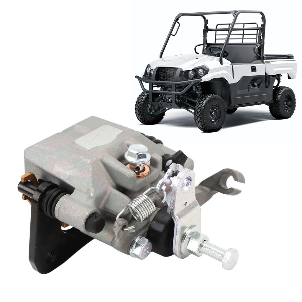 Rear Left Brake Caliper with Pads 43080-0145 for Mule Pro FX FXT FXR DX DXT KAF820 KAF1000 2015-2023