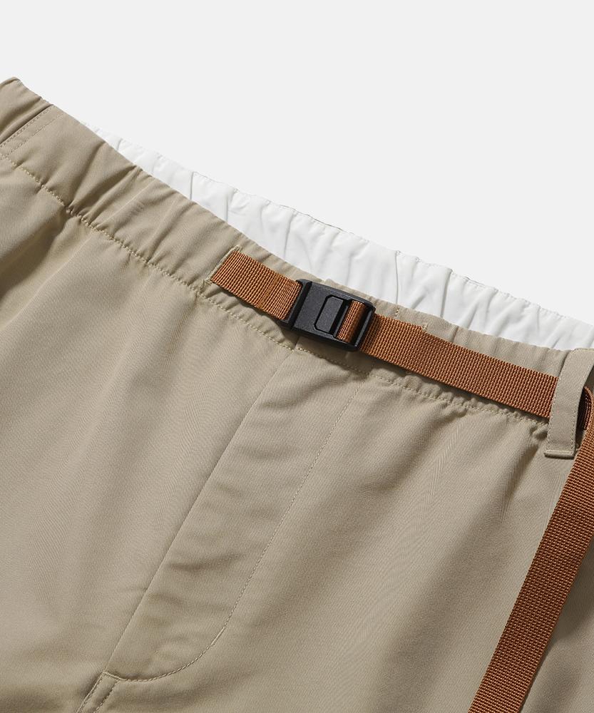 MOIF [Ss26] Comfy Skater Shorts / Pale Khaki
