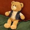 1pc 32 /40cm Stuffed Kawaii Soft Vest Teddy Bear Plush Toys Cute Animal Bear With Clothes Dolls Lovely Gift Pillow For Baby Kids