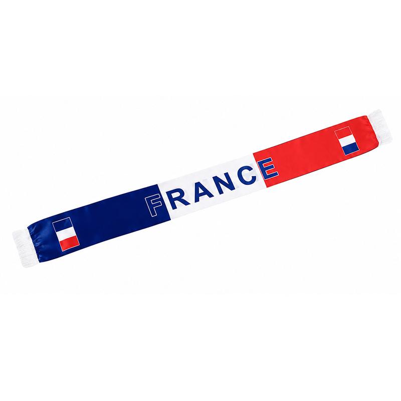 135*14cm French Flag Football Sports Meet Fan Scarf Cheerleading Supplies
