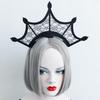 Quirky Lace Crown Headband: Halloween & Christmas Hair Ornament FG-30