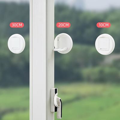 2Pcs Sliding Glass Door Lock Self-Adhesive Sliding Window Safety Locks No Drilling Safety Locks For Home Multifunctional Locks