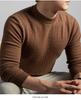 Men's Winter Cashmere Sweater: Fashionable, Warm, Casual Round Neck for All Ages
