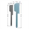 2Pcs Butter Scraper Tool Non-Stick 10/12inch Spatula Cake Mixer