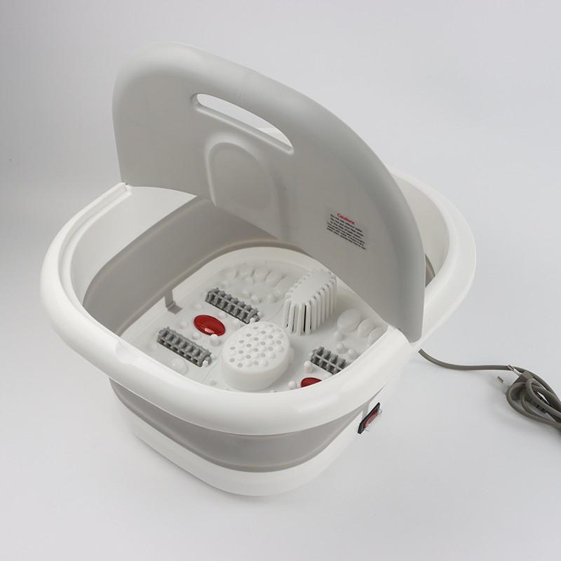 Automatic Heated Foot Bath with Magnetic Therapy, Air Wave Massage, and Infrared Relaxation