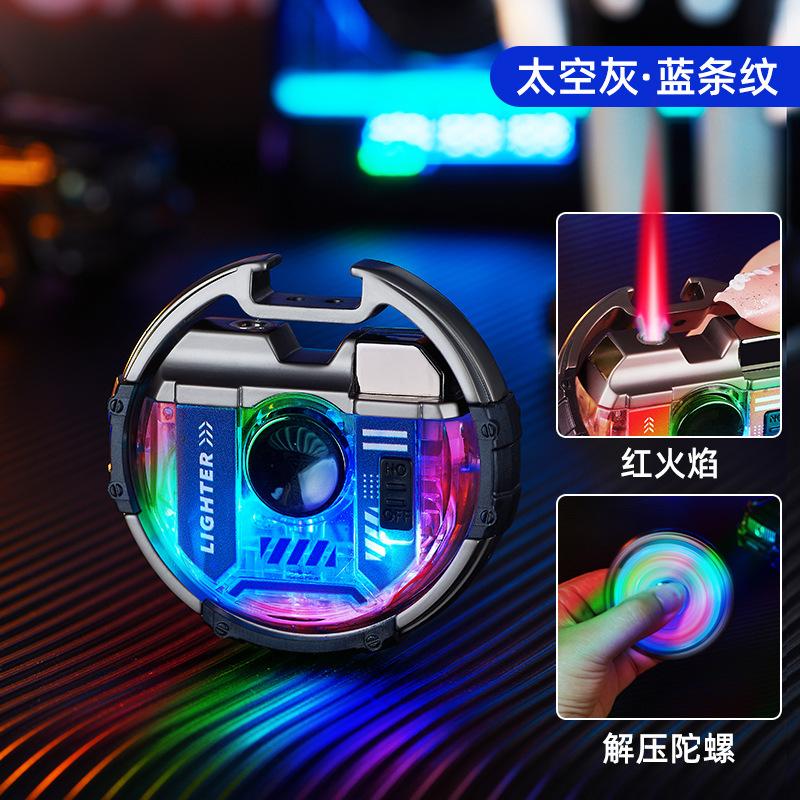 New Advanced Multifunctional Lighter Creative Rotating Lighting Cigarette Accessories Personalized Igniter Gift