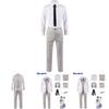 Hochwertiges Reo Mikage Blue Lock Halloween Uniform Hosenanzug Kostüm