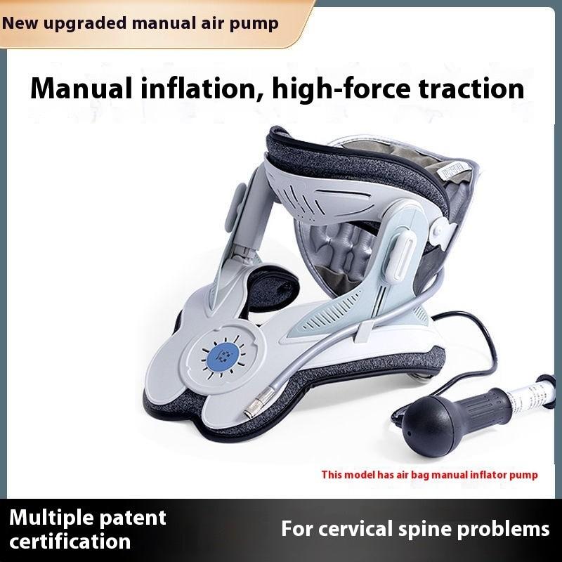 Medical Cervical Traction Correction Device Neck Pain Relief and Support Inflatable Pinched Nerve Neck Stretcher