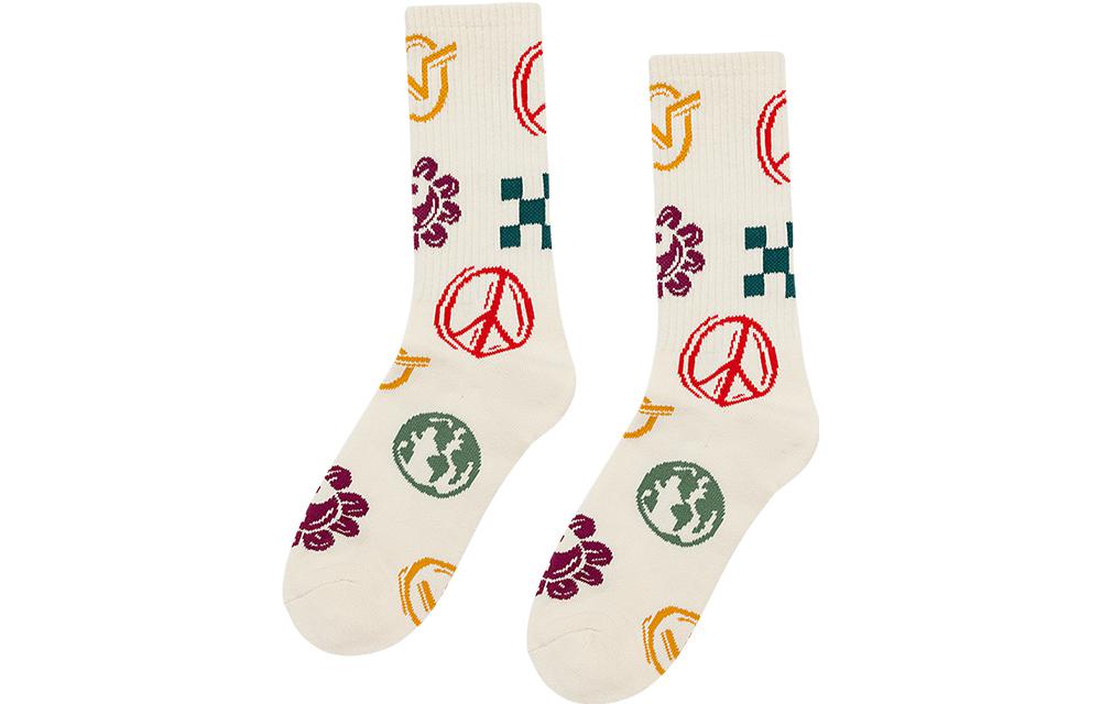 Vans Crew Socks Men s 1 Pack White VN0A7POX3KS L