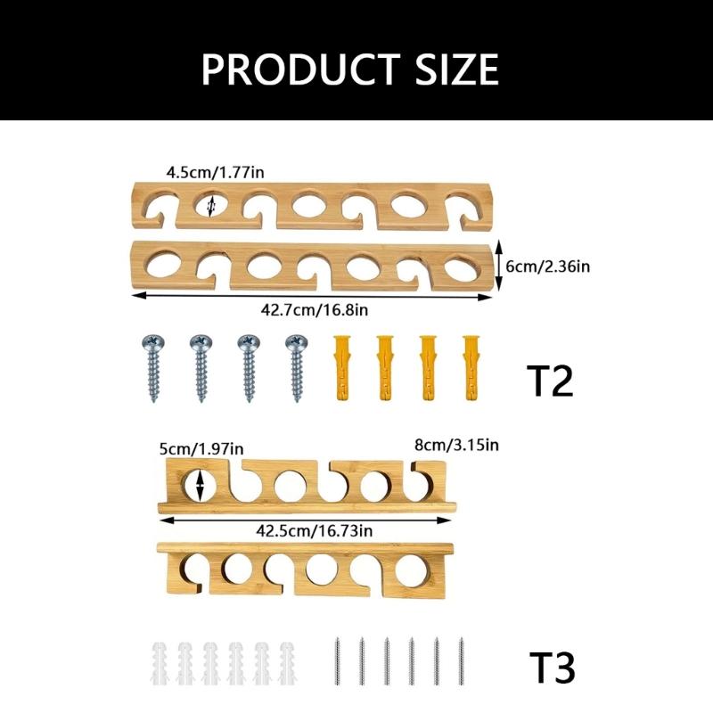 Fishing Rod Rack Holder Holds up to 6 Fishing Rods Fishing Rod Hanger Storage Organizers Display Stand Ceiling Mount