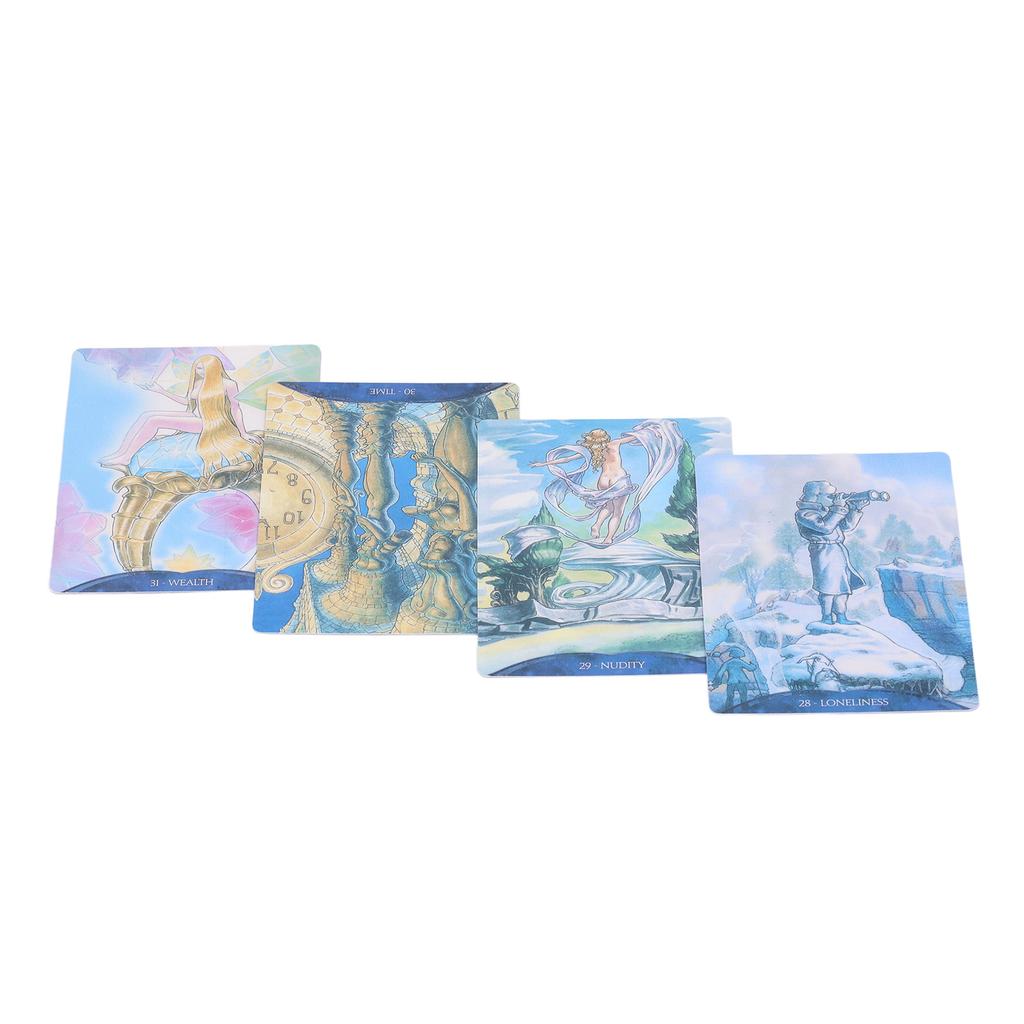 36 kusů Karet pro výklad snů Oracle Deck Podvědomí Vědomí Minulost Přítomnost Budoucnost