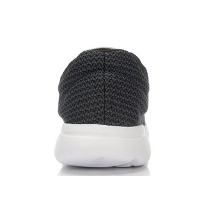 Li Ning Cushioning Slip Resistant Breathable Low Top Casual Running Shoes Men's Black ARJL001-7