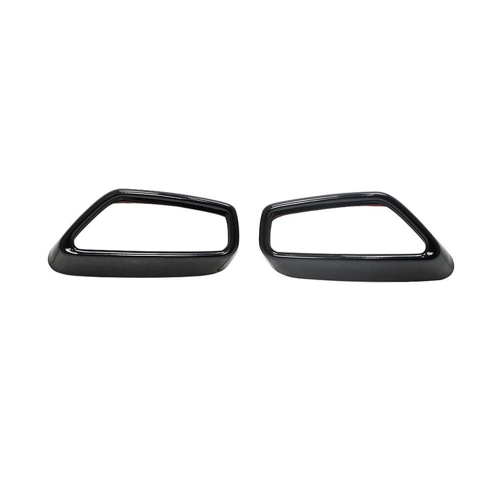 Black Stainless Steel Exhaust Tail Cover for BMW 5 Series G30/G31 (2019-2021) Car Exhaust Pipe