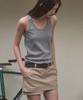 SIGREAT Cotton Mini Skirt Shorts_Beige