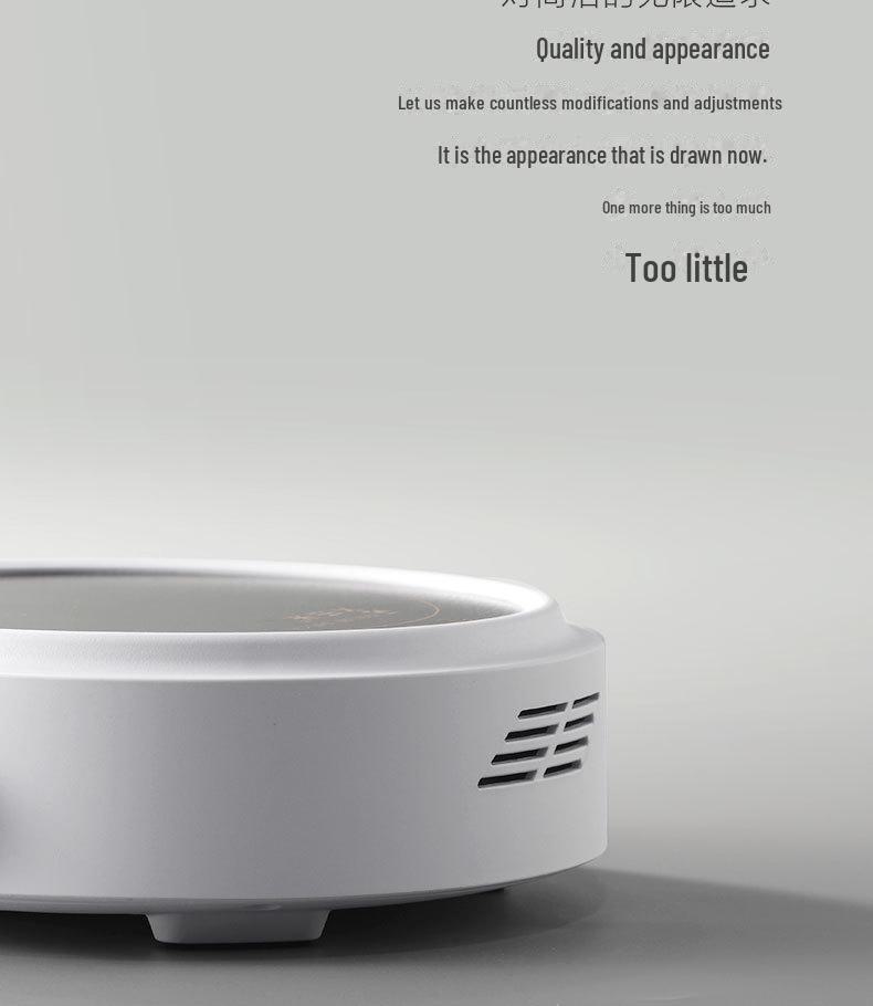 Estufa Eléctrica de Cerámica Compacta de 110V para Hervir Té y Agua, Mini Cocina de Inducción con Tetera de Hierro Fundido