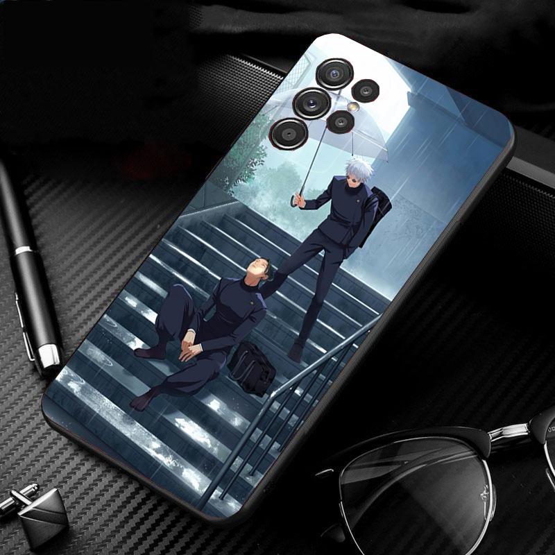 Geto and Gojo Anime Phone Case For Samsung Galaxy S26 S25 S24 S23 S22 Ultra S23 S22 S25 Plus S24 FE S26Edge