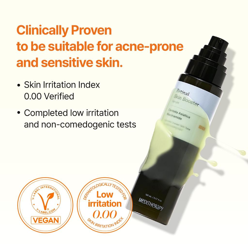 MEDITERAPY Retinal Skin Booster Serum 150ml – Retinal Care, Skin Renewal, Korean