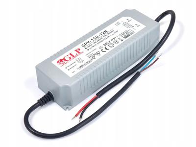 Led Power Supply Hermetic Voltage Gpv 150W 12.50A 12V Dc Ip67 Gpv-150-12