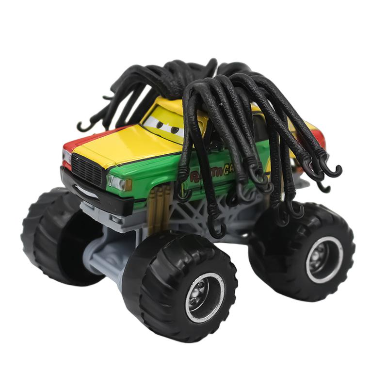 Disney Pixar Arabalar 2/3 oyuncak araba Şimşek McQueen Chick Hicks Carking Mater 1:55 Döküm Metal Alaşım Model Oyuncak Çocuk Hediye