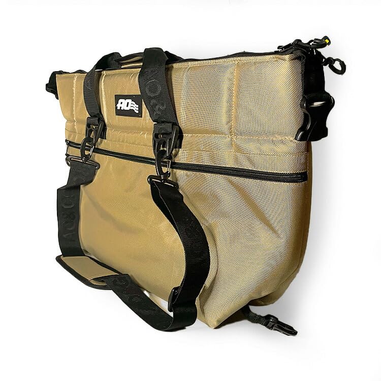 AO Coolers Cooler Bag 36 Pack Ballistic Soft Cooler AOBA36TN Tan Ballistic 36 Pack Tan Soft Cooler Bag Outdoor [Used]
