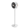Retractable Electric Fan: Floor & Desktop Two-in-One for Home, Office, Dorm - High Wind Power