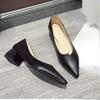 2026 New Pointed Mid Heel Women's Shoes Shallow Mouth Single Shoes Women's Fashion High Heel Women's Shoes