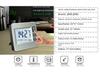 Modern Silent Alarm Clock with LCD Display for All Ages