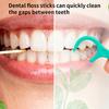 500/250/50 PCS Mint Floss Picks Family & Travel Size Teeth Cleaning Tools