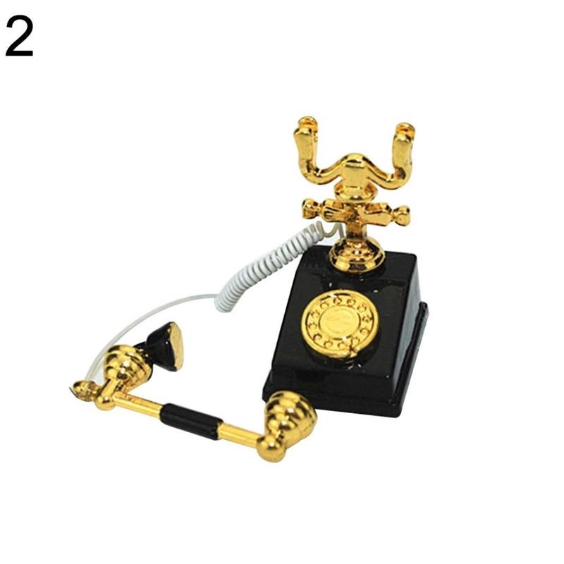 Akcesoria do dekoracji miniaturowych domków dla lalek miniaturowych retro