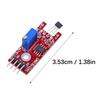 KY-024 Linear Hall Effect Sensory Module Analog Output Switching Magnetic Module For Industrial Automation Accessories