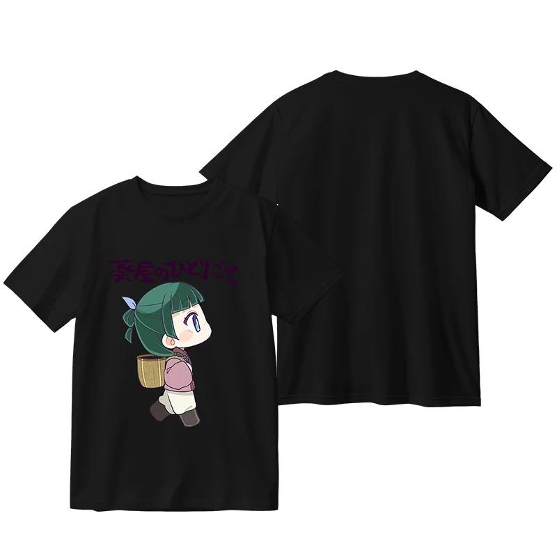 Summer Anime The Apothecary Diaries Oversized T Shirt Women Men O-neck Short Sleeve Funny Tshirt Maomao Cosplay Graphic Tees