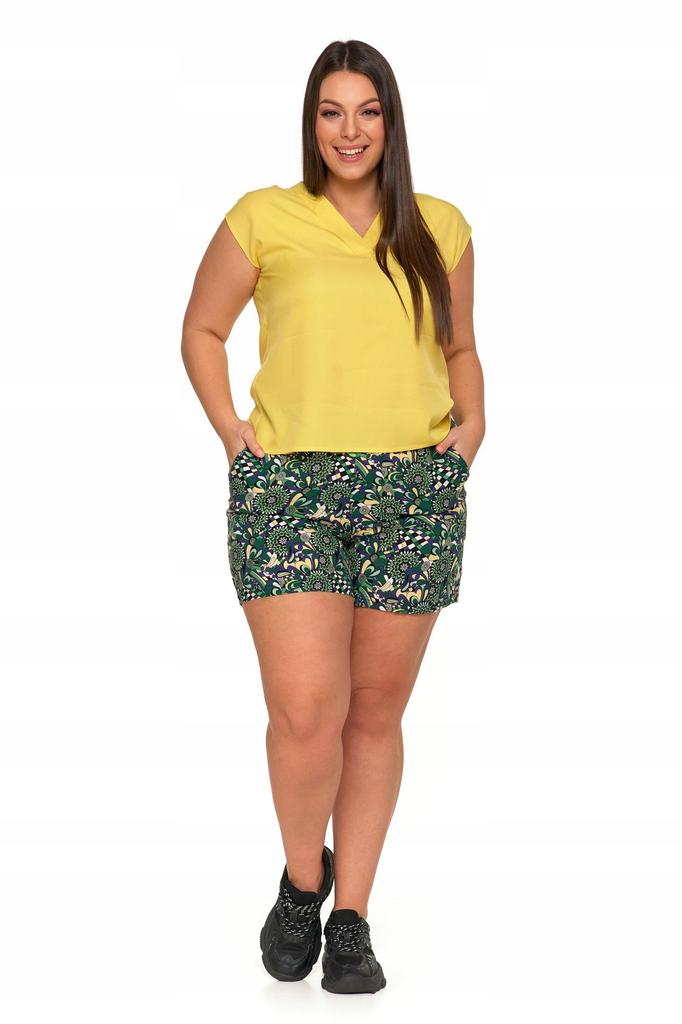 SHORTS Women's Comfortable SHORTS Short Viscose Patterned Summer MORAJ S patt2