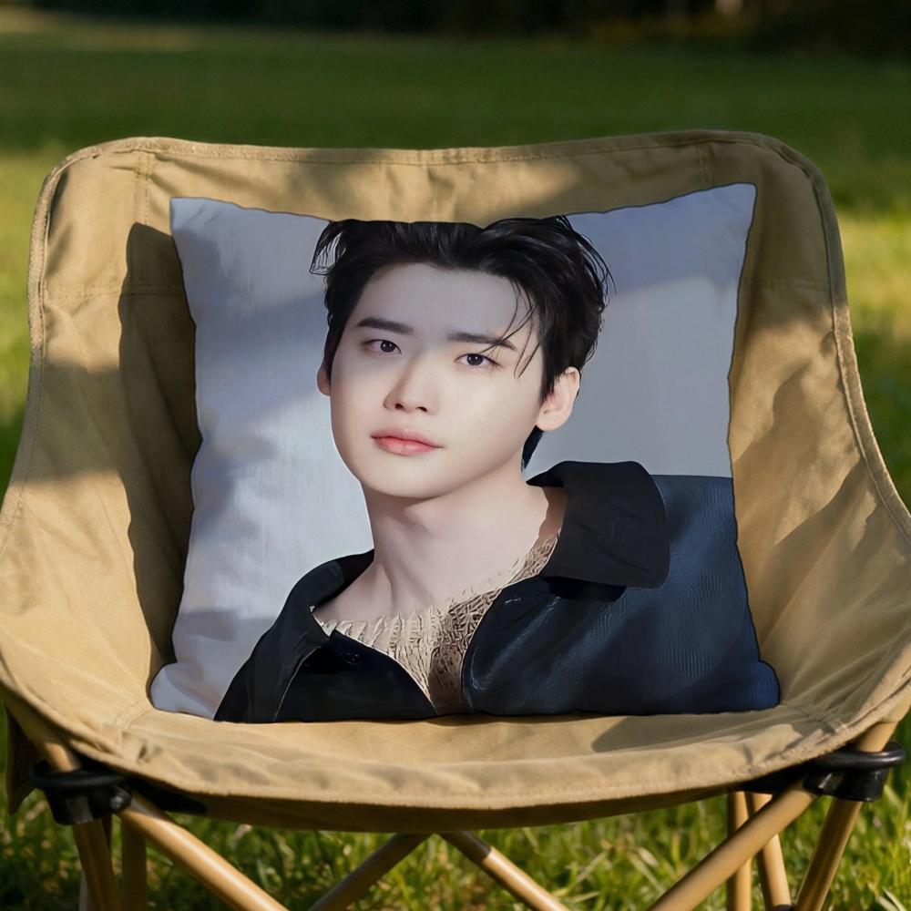 Lee Jong Suk Cushion Cover Soft Reversible Durable Pillow Cover MultiScene Use for Home Car Daily Comfort