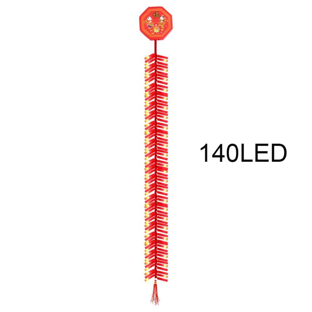Simulation Firecrackers Chinese New Year Firecrackers 110/140 LED New Year Firecrackers Lamp