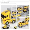 Children's Alloy Toy Car Model Storage Cabinet for Engineering, Firefighting, and Military Vehicles