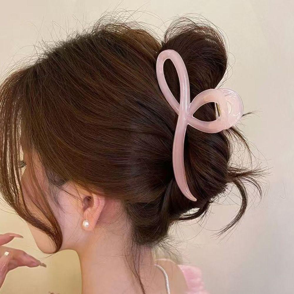 Bow Shark Clamp Ornament Headdress Fashion Hairpin  Girls
