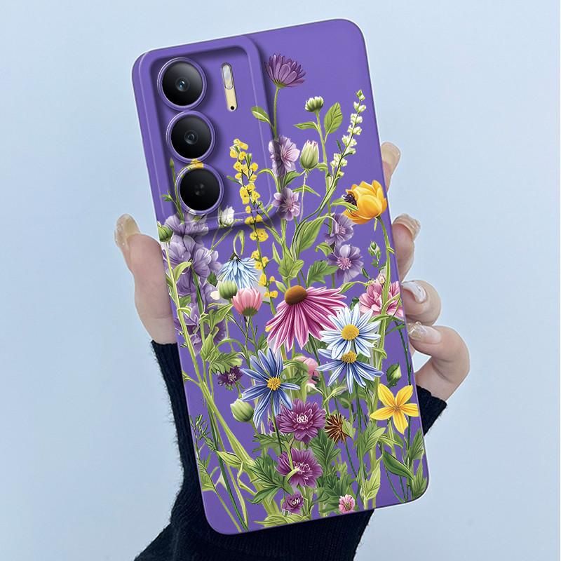 

For Realme C75 C75x Case Fashion Simplicity Painting Matte Silicone Cover For RealmeC75 4G Bumper C 75 X Coque funda 6.72 Capa Realme C75