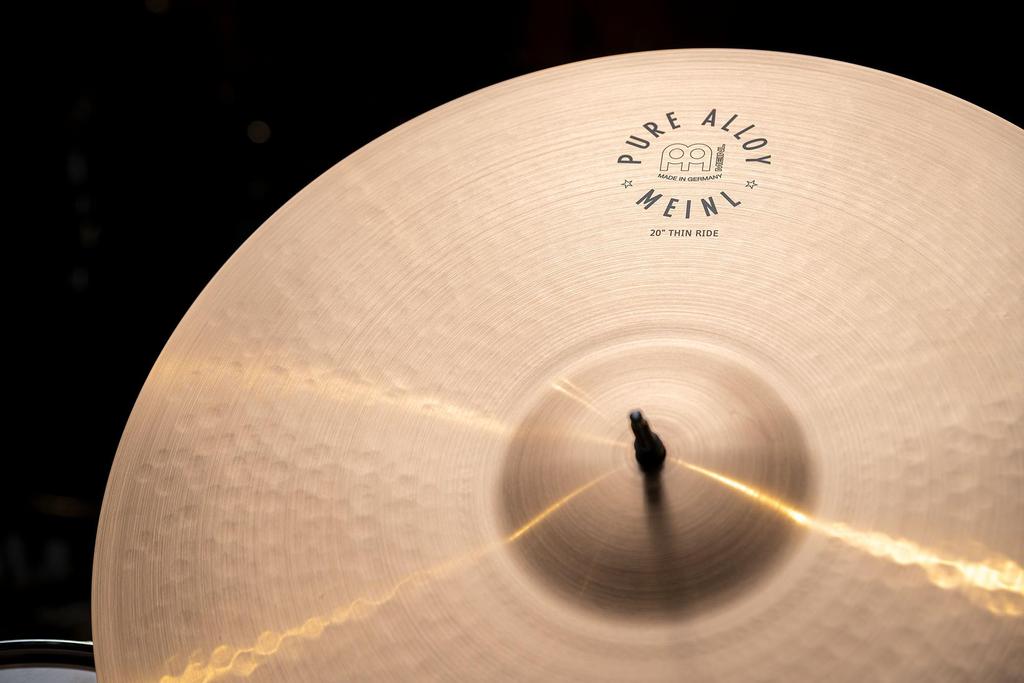 MEINL Cymbals Pure Alloy Series Ride-Becken Thin Ride PA20TR 20" []