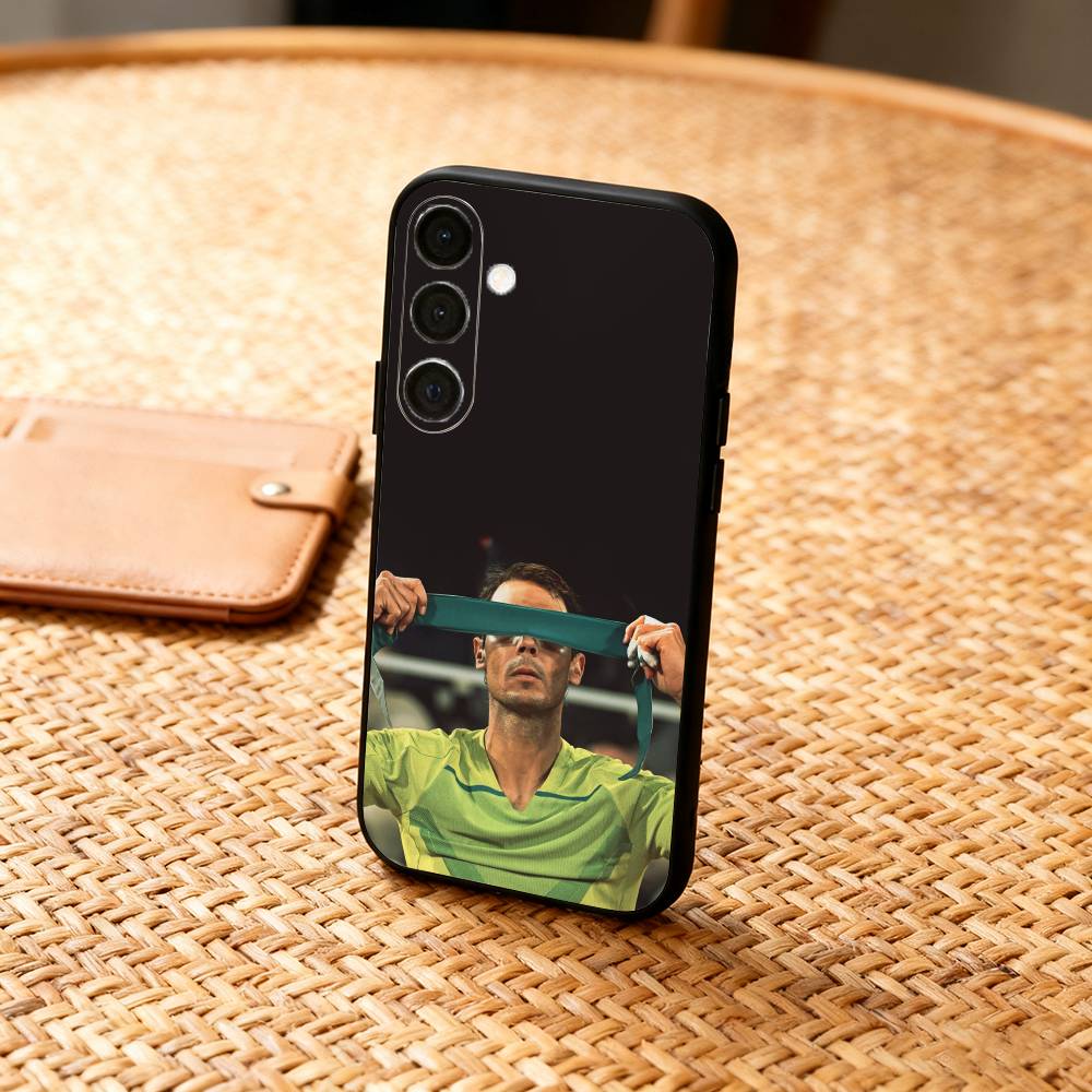 

Tennis R-Rafael N-Nadal Phone Case For Samsung A73,72,71,53,52,51,22,91,80, Soft Black Cover Samsung a13 5g