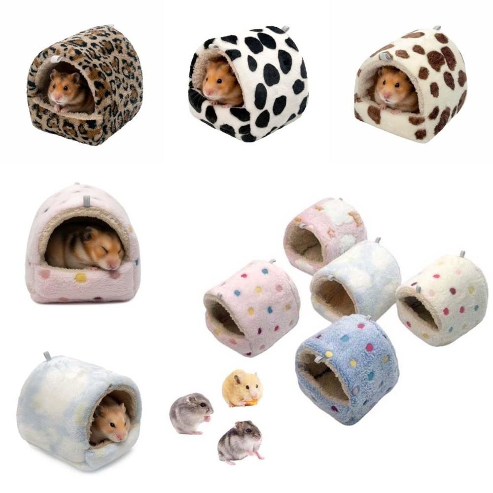 Comfortable Hanging Hamster Hammock Catoon Pattern Hamster Hanging Cage  for Guinea Pig/Ferret