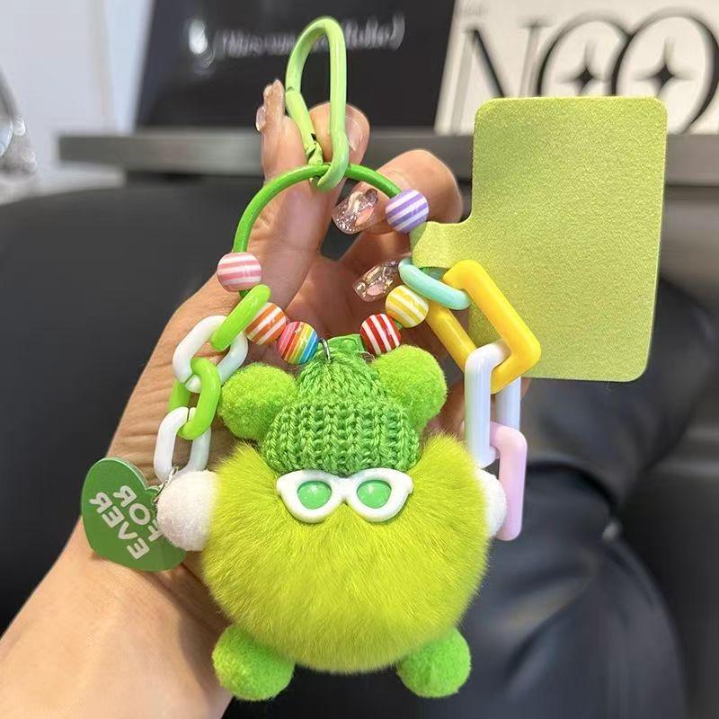 Dopamin Monster Puppe Plüsch Schlüsselanhänger Anhänger