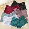 1PC Lace Underwear Sexy Women Panties Low Waist Hollow Out Ladies Briefs Transparent Female Underpants Womens Lingerie S-XL
