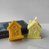 Reusable Silicone Soap Mold Silicone Candle Molds House Shaped Clay Mould Silicone Soap Making Molds Silicone Material