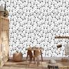 Panda Wallpaper with Hearts for Living Room and Bedroom 50x1000