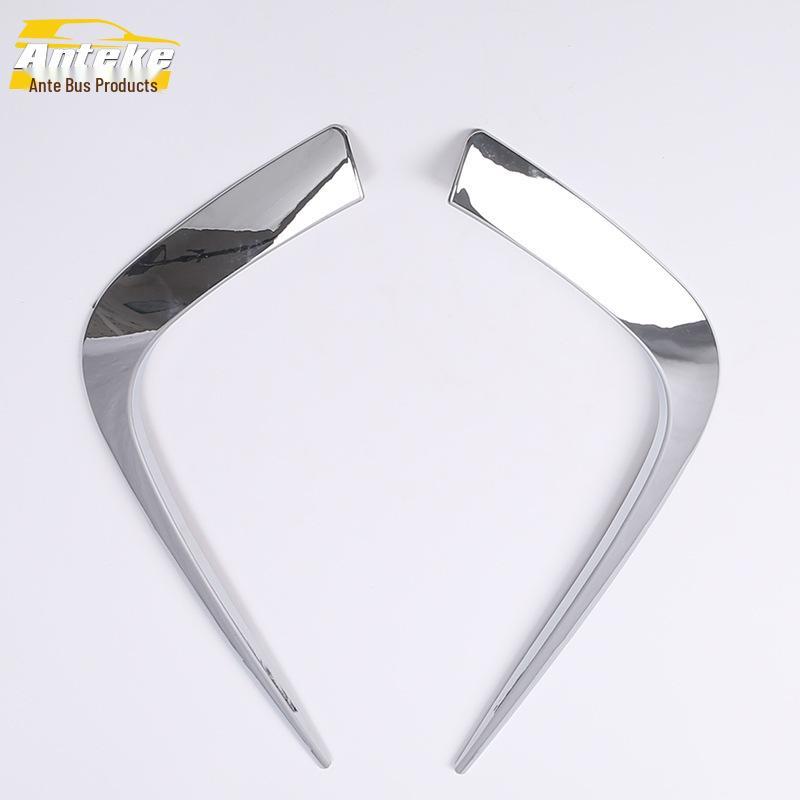 GL8 2017 Front Fog Light Eyebrow Trim Bumper Accent Accessories