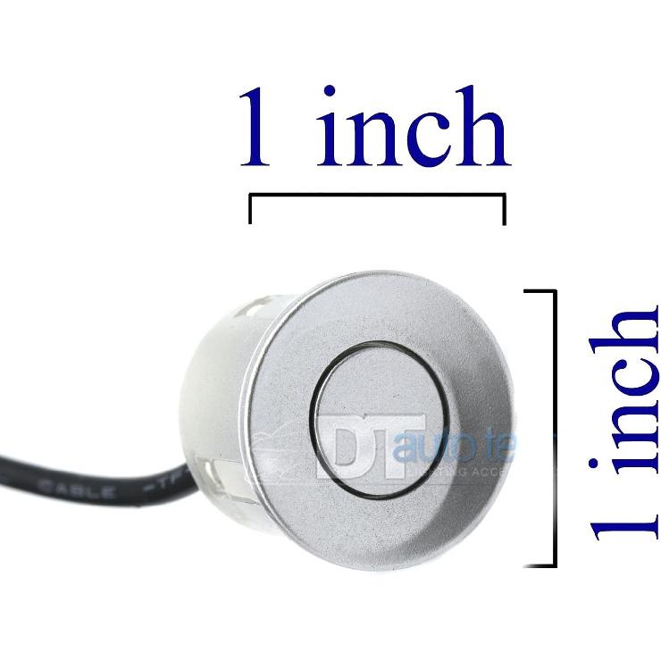 4 Parking Car Parking Sensor Kit LED Display View Reverse Backup Radar System Backup Sensor Reversing Sensors Universal Auto Radar Detector Sensors