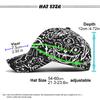 Cappellino Unisex Vintage Regolabile per Escursionismo e Alpinismo all'Aperto