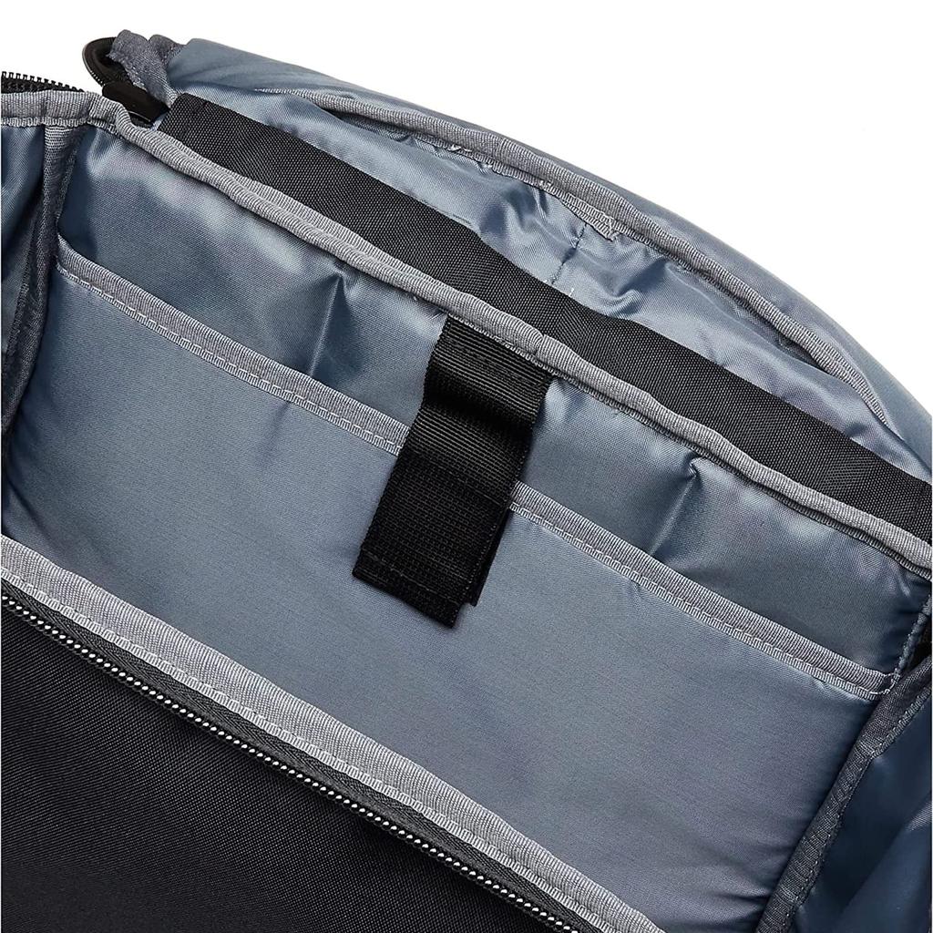 Outdoor Products Men's Large Capacity Backpack, 2-Layer, Variable Print, Aurora Print, Dot Logo, White (UV Variable Print/White to Purple)